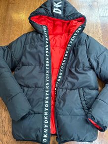 Reversible Red & Black DKNY Jacket
