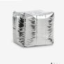 Jysk DAVINDE silver pouffe/ foot rest Image 6