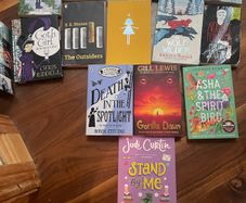 Selection of young adult fiction books
