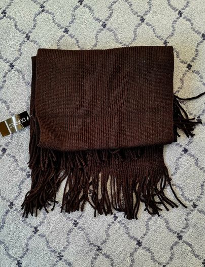 NWT Black Dunnes Scarf