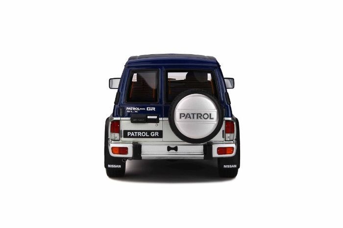 Nissan Patrol Gr Blue Th1 & Silver Kj1 1992 - Very Rare - Ottomobile - 1/18 - New In Box