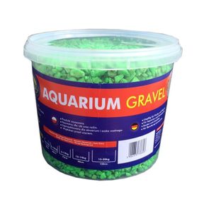 Aqua Nova NCG-5 Fluo Green Coloured Gravel Bucket 5kg
