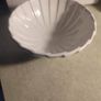 ONE White Flower Bowl FROM MEADOWS & BYRNE Earthenware Image 2