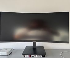 ASUS 34 inch Curved Ultrawide WQHD 100Hz USB-C Monitor  Boxed