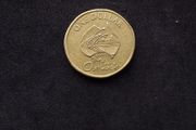 Australian : 2002  " Year of The Outback " Commemorative One Dollar Coin