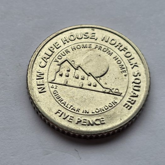 Gibraltar 5 pence 2018 -  Calpe House