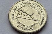 Gibraltar 5 pence 2018 -  Calpe House