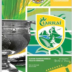 GAA 2026 All Ireland SFC Final Mayo v Kerry official match programme KERRY COVER
