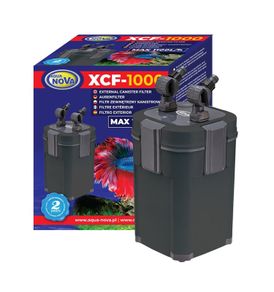 Aqua Nova XCF-1000 External Filter with UV Lamp 7W for Aquarium up to 200L