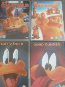 Children's DVD's .. Cartoon's x 4