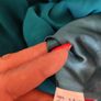 Stunning Prima cobalt deep turquoise blouse size UK14 EU42 Postage included Image 5