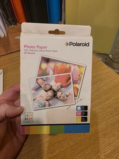 Polaroid photo paper
