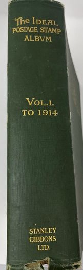 Stanley Gibbons The Ideal Postage Stamp Album Volume 1 to 1914 and Volume 2 1915-1930.