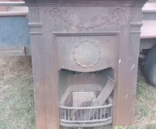 cast Iron fireplace