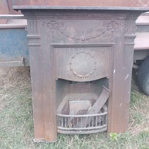 cast Iron fireplace