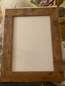 New Rustic Effect Wooden Photo Frames