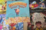 5 Great books Adam's by Benji Bennett/ Gretta / Alexander the Great Dane