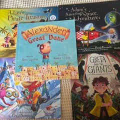 5 Great books Adam's by Benji Bennett/ Gretta / Alexander the Great Dane