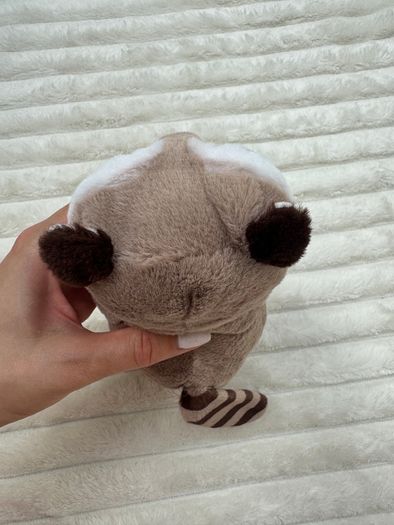 Ty Beanie Baby Bellies Petey the Raccoon approx. 6 Inch Plush Used Please see pictures