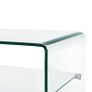 Coffee Table Clear 50x45x33 cm Tempered Glass Image 4
