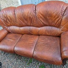 Sofa couch leather