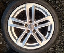 17" Genuine Audi Alloys with tyres