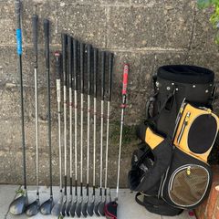 Full set of golf clubs
