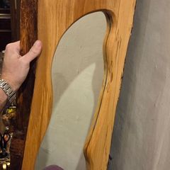 Hand Made Wooden Mirror