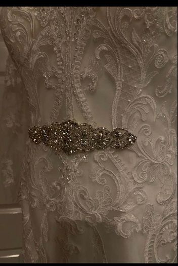 Ivory wedding Dress , Size  16