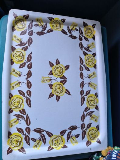 Vintage 1960's Melamine Tray