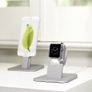 Twelve South HiRise stand for Apple Watch, silver | Metal charging dock for Apple Watch Image 5