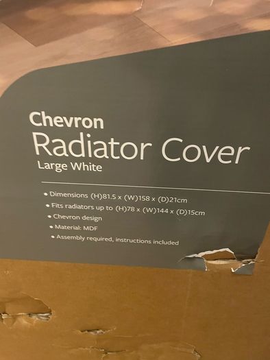 Radiator Cover Large MDF
