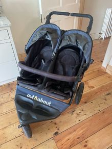 Out n about nipper double buggy
