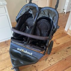 Out n about nipper double buggy