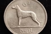 Ireland - 1968 - 6 Pence - Wolfhound - KM.13a - High Grade      [366]