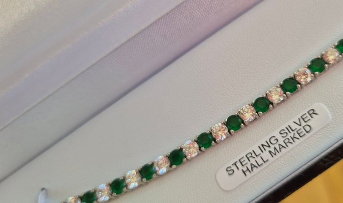 Silver Crystal Bracelet