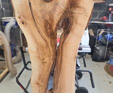 Live Edge Ash Slabs Kiln Dried Hardwood
