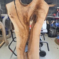 Live Edge Ash Slabs Kiln Dried Hardwood