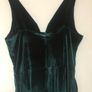 Gorgeous WalG velvet jumpsuit size L/12 Christmas party Image 4