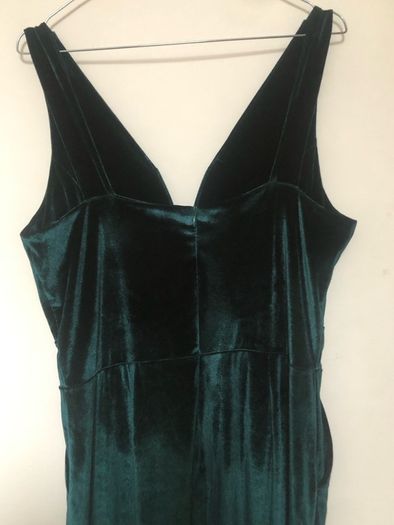 Gorgeous WalG velvet jumpsuit size L/12 Christmas party