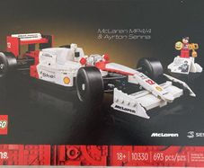 LEGO McLaren MP4 + Ayrton Senna. Brand New