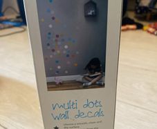 Wall decals multi dots nursery playroom