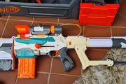 Nerf Modulus Gun With Exstra Parts