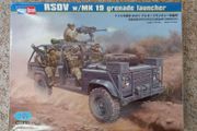 Hobby Boss 1/35 Ranger Special Operations Vehicle RSOV with Mk 19 Grenade Launcher US Army Land Rover Defender Airfix Revell Trumpeter