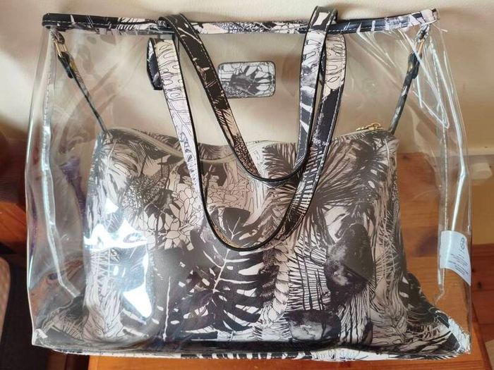 Christian Lacroix transparent tote bag