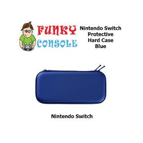 Nintendo Switch EVA Hard Protective Case Zip Cover Carry Bag Pouch Blue