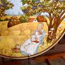 Vintage Collectors Plate Autumn Herbst Wall plate Heinrich Porcelain Villeroy and Boch Image 3