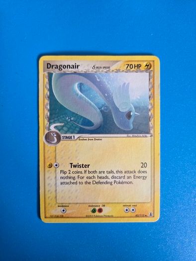 Dragonair Pokemon Card (Delta Species) 42/113 Non Holo Delta Species (2005)