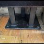 Yamaha NS 1000 speakers, includes front grill/ net and spiked stands.working perfectly, iEbony finish. Fabulous product. Image 9