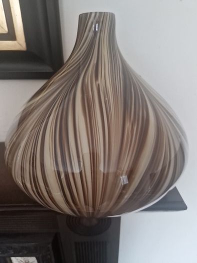 large glass vase